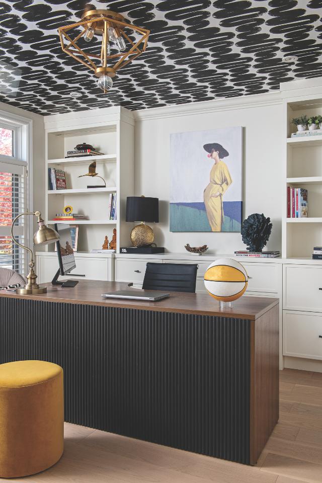 Home Office Design by Aman Than Photography by Mike Chajecki